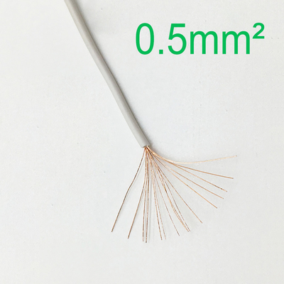 0,5 mm PVC İzoleli Esnek Kablo 2.1A Katı Tavlı bakır çekirdek