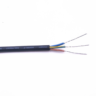 3X0.75mm2 Kauçuk Kılıflı Kablo H05RN-F EPR CSP Esnek Kablo