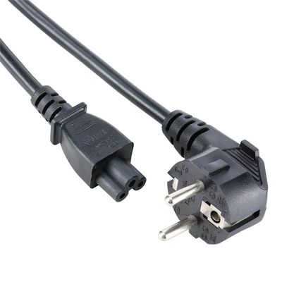 Kalite  EU VDE Power Cord Black Home Appliance Laptop Extension Cable Fabrika