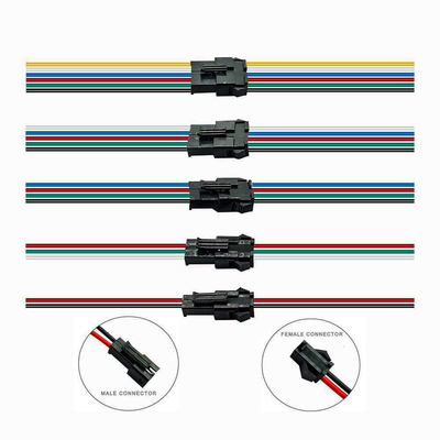 3pin Konnektör Elektrik Kablo Demeti UL TS 16949 ISO 9000 Sertifikası
