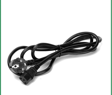 Avrupa 2 Pinli IEC 60320 C15 VDE Güç Kablosu CEE7/7 Schuko Plu